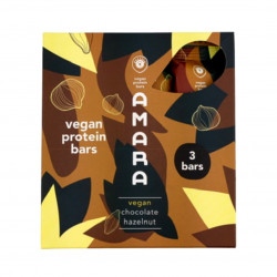 Natural Chocolate Hazelnut Vegan Protein Bar 6x3x40g