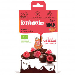 Chocolate Coated Raspberries ORGANIC 8x50g