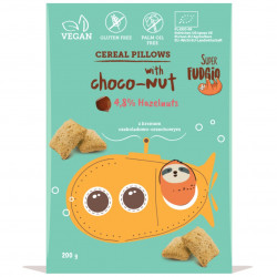 Super Fudgio Cereal Pillows with ChocoNut ORGANIC 12x200g